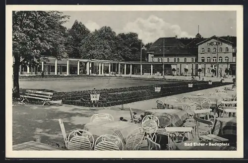 AK Bad Elster, Partei am Badeplatz