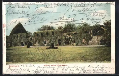 AK Grimma, Klosterruine Nimbschen