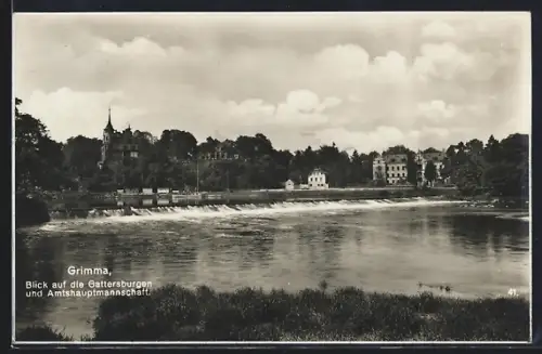 AK Grimma, Gattersburgen und Amtshauptmannschaft