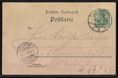 Lithographie Ehrental, Spicherberg mit Denkmäler auf den Spicherer Höhen