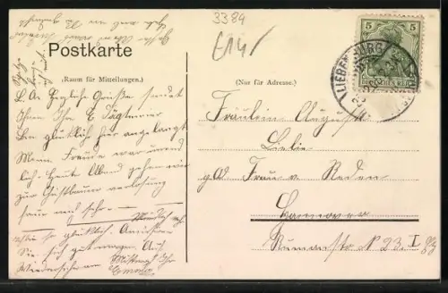 AK Liebenburg a. Harz, Partie im Ort