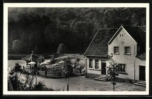 AK Trippstadt, Gasthaus Zum Sägmühler Weiher, Bes. Phil Nothof