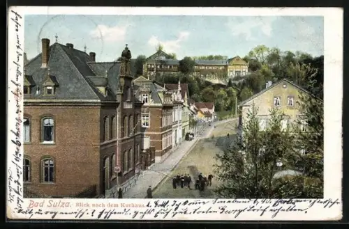 AK Bad Sulza, Blick nach dem Kurhaus