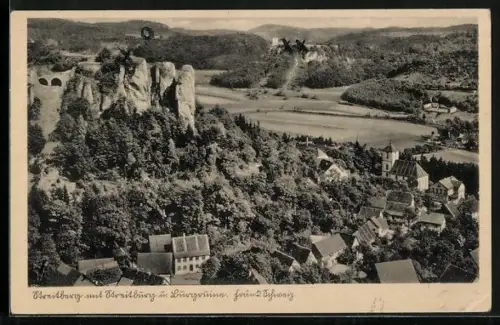 AK Streitberg /Fränk. Schweiz, Streitburg und Burgruine