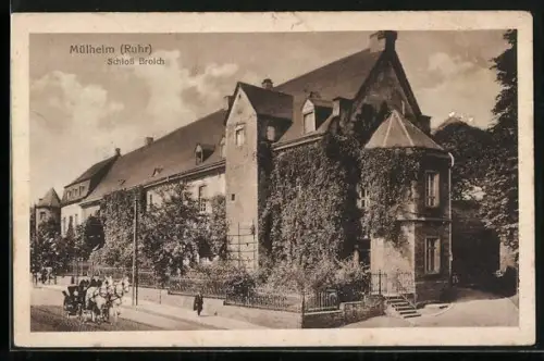 AK Mülheim /Ruhr, Schloss Broich