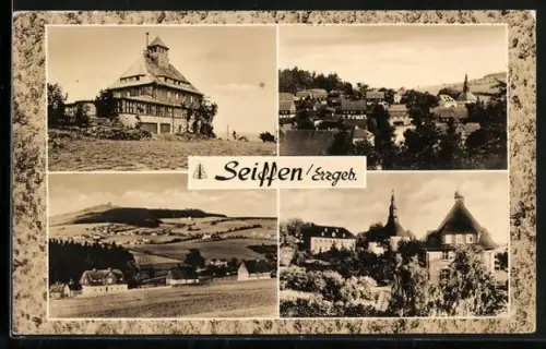AK Seiffen /Erzgeb., Verschiedene Ortsansichten