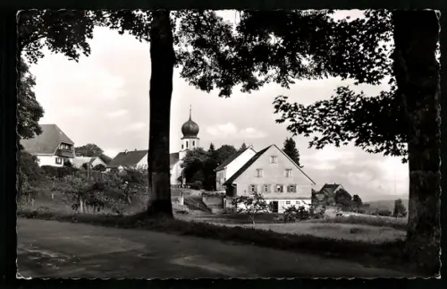 AK Kappel /Hochschwarzwald, Blick zur Kirche