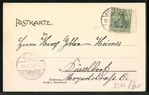 AK Kyllburg, Ansicht von der Malberger Höhe