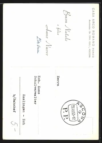 AK Ronco, Casa Arco Romano