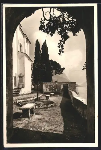 AK Oria /Lago di Lugano, Villa Fogazzaro