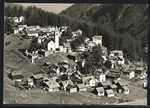 AK Bosco Gurin, Panorama mit Kirche
