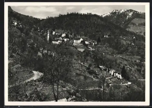 AK Berzona /Onsernone, Panorama mit Bergen