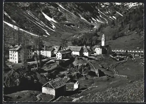AK Bosco-Gurin, Panorama mit Kirche