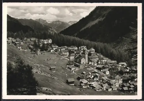 AK Bosco Gurin, Totalansicht vom Dorf
