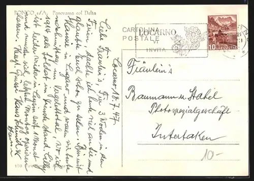 AK Ponco s /A., Panorama col Delta