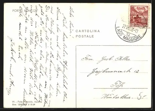 AK Porto Ronco, Teilansicht