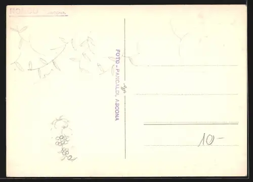 AK Ronco-s-Ascona, Panorama mit Kirche