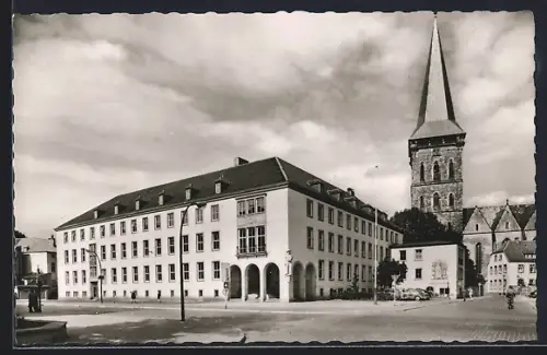 AK Osnabrück, Kreishaus und Katharinenkirche