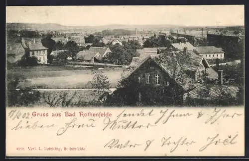 AK Bad Rothenfelde, Panorama