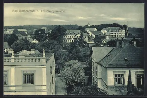 AK Bad Rothenfelde, Teilansicht der Ortschaft