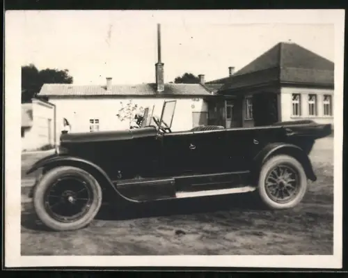 Fotografie Auto Cabrio mit offenem Verdeck