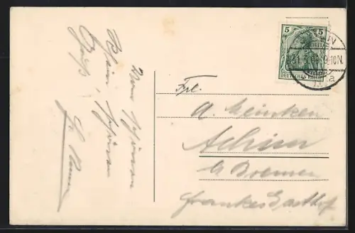 AK Köln a. Rh., Totalansicht mit Dom