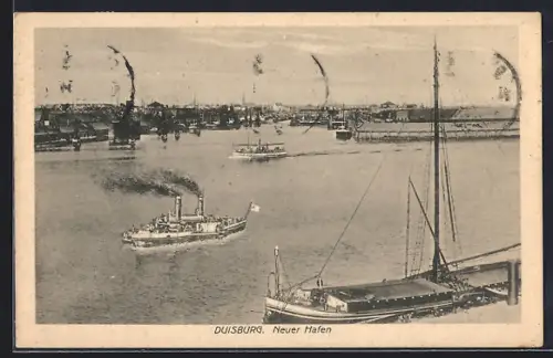 AK Duisburg, Neuer Hafen