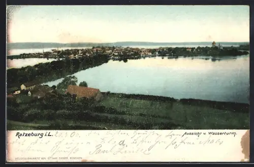 AK Ratzeburg i. L., Aussicht vom Wasserturm