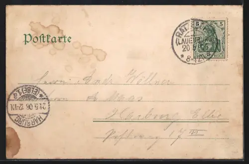 AK Ratzeburg i. L., Aussicht vom Wasserturm