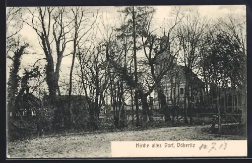 AK Döberitz / Dallgow, Kirche altes Dorf