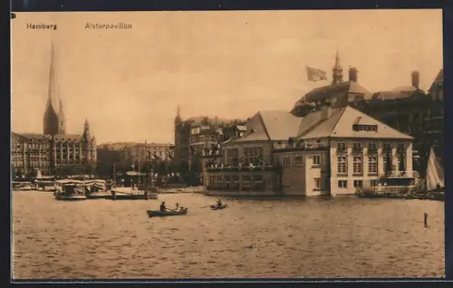 AK Hamburg-Neustadt, Alsterpavillon