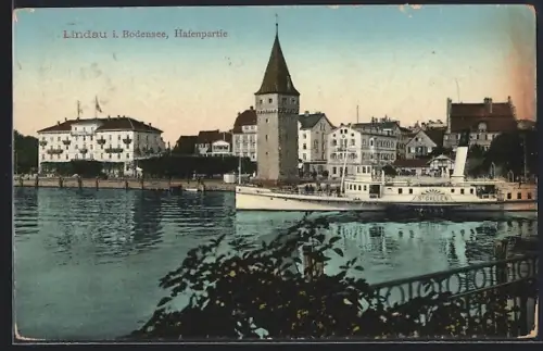 AK Lindau i. Bodensee, Hafenpartie