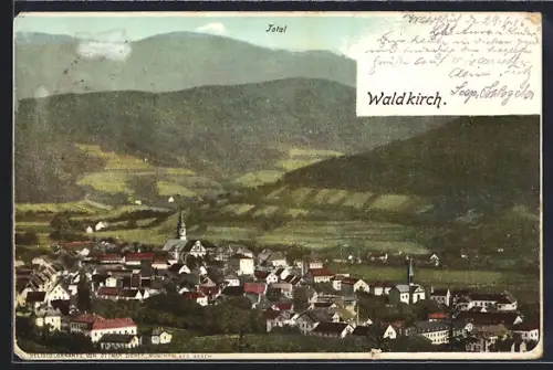 AK Waldkirch / Breisgau, Gesamtansicht