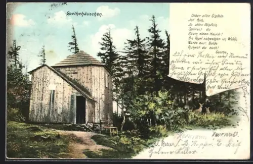 AK Ilmenau, Goethehäuschen