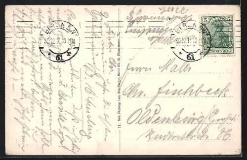 AK Berlin, Opernplatz, Ruhmeshalle