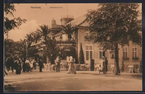 AK Hamburg-Neustadt, Alsterpavillon