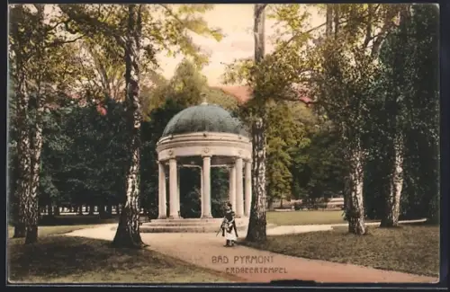 AK Bad Pyrmont, Erdbeertempel