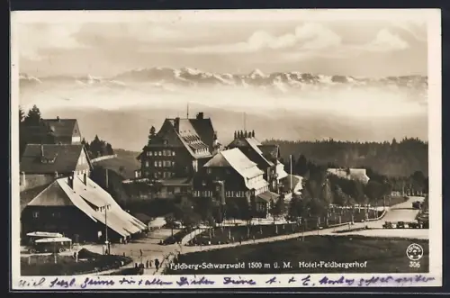 AK Feldberg-Schwarzwald, Hotel Feldbergerhof