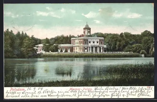 AK Potsdam, Marmor-Palais am See