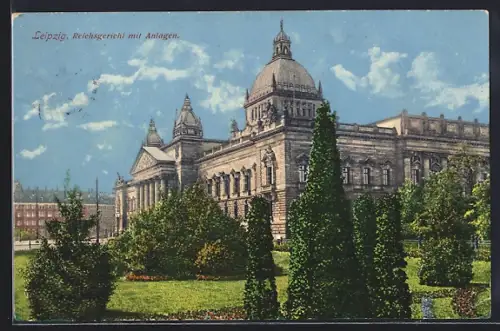 AK Leipzig, Reichsgericht mit Anlagen