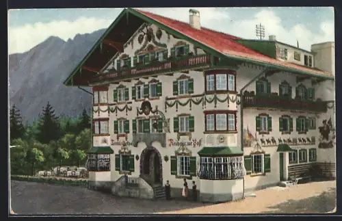 AK Neuhaus / Schliersee, Terofal`s Gasthof Neuhaus zur Post