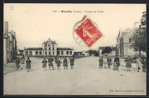 AK Reuilly /Indre, Champ de Foire