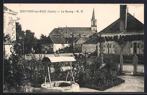 AK Rouvres-les-Bois /Indre, Le Bourg