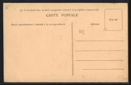 AK Niherne /Indre, La Poste