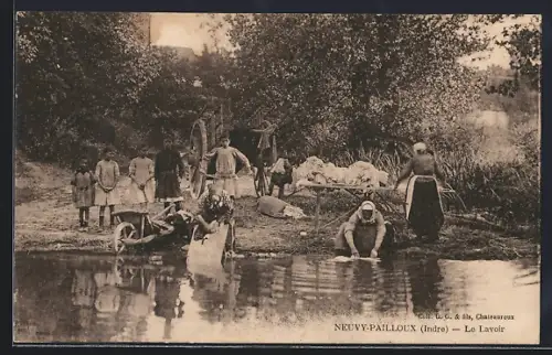 AK Neuvy-Pailloux /Indre, Le Lavoir