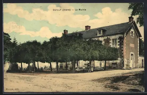 AK Guilly /Indre, La Mairie