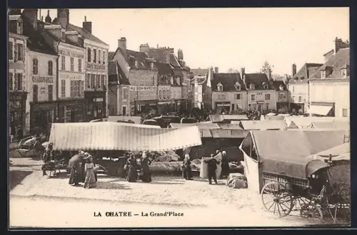 AK La Chatre, La Grand`Place