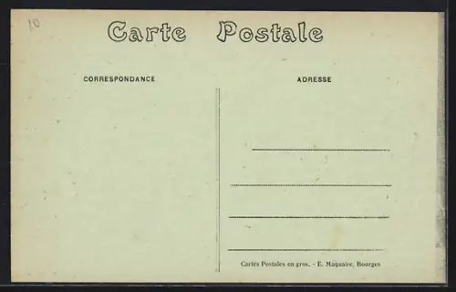 AK Champillet /Indre, La Grande Rue, Strassenpartie