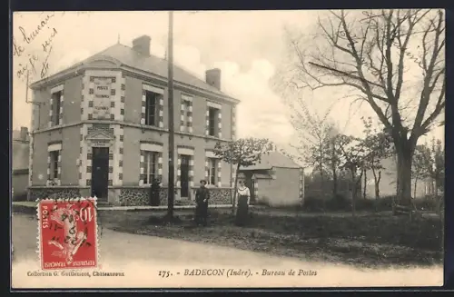 AK Badecon /Indre, Bureau de Postes