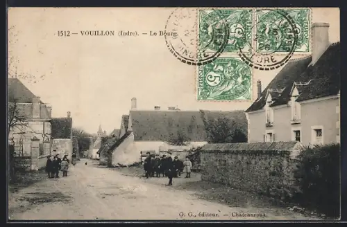 AK Vouillon /Indre, Le Bourg